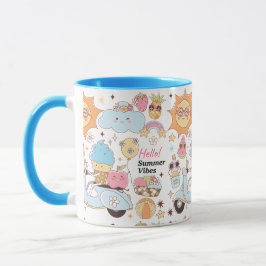 Taza Vibes de verano de Pastel