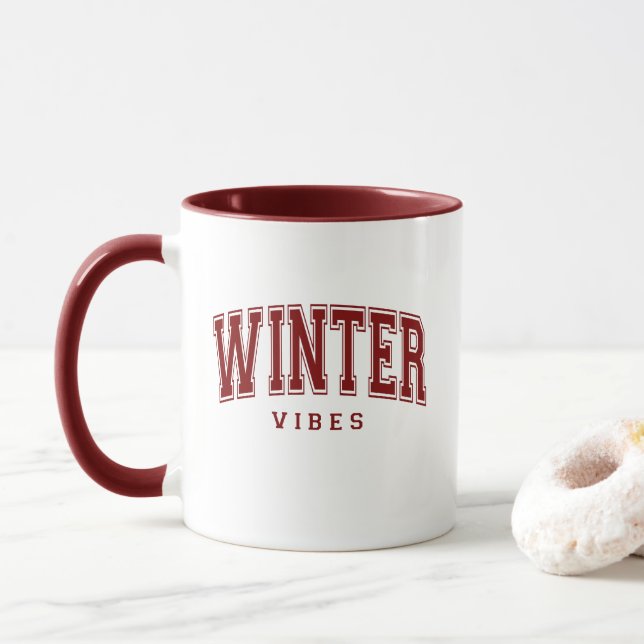TAZA VIBOS DE INVIERNO (Con donut)