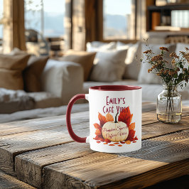 Taza Vibraciones de Café Otoño – Amor a la Especia de C