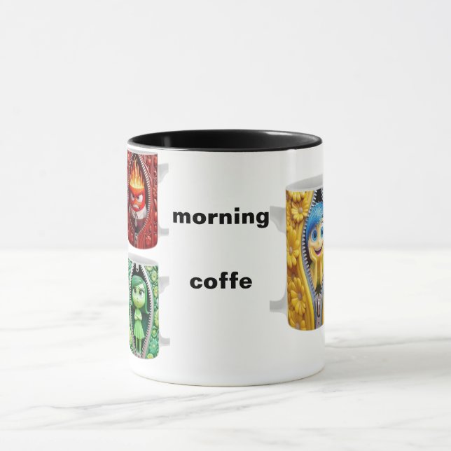 Taza Vibraciones de Café Solamente (Centro)