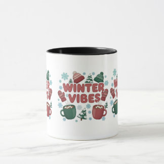 Taza Vibraciones de Invierno" 2D puff