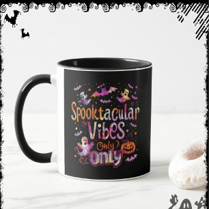 Taza Vibraciones Espeluznantes Únicamente   ExDiseñador
