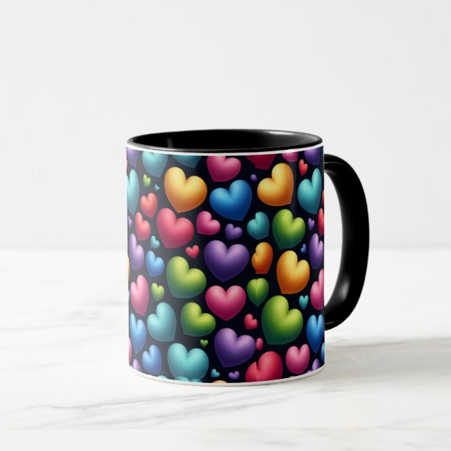 Taza Vibrant Love (Anverso derecho)