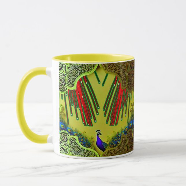 Taza Vibrante Mug Combo Colorido - Tamaño Perfecto, Dig (Izquierda)