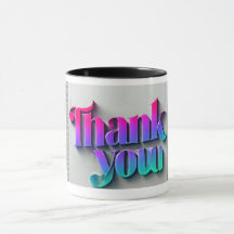 Vibrantes gracias en 3D