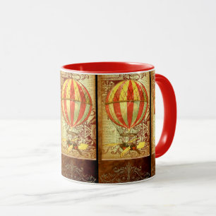 Taza Victoria en globo aerostático