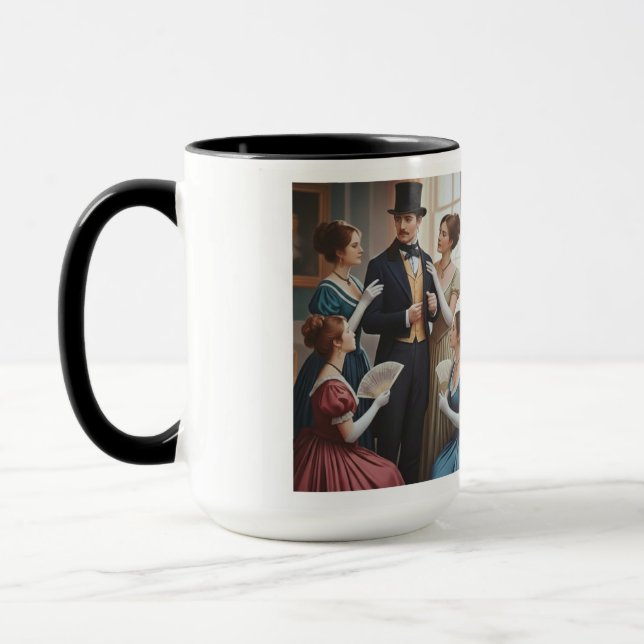 Taza Victorian Era Society  Scena (Izquierda)