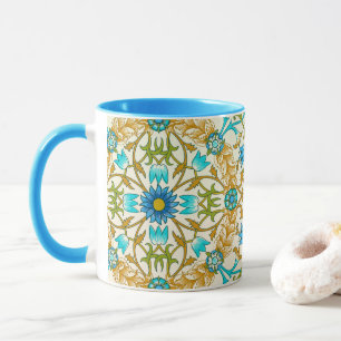 Taza Vid por William Morris, Arte Textil Vintage