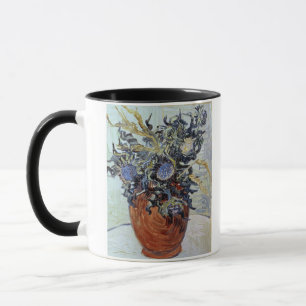 Taza Vida con los cardos, 1890 de Vincent van Gogh el  