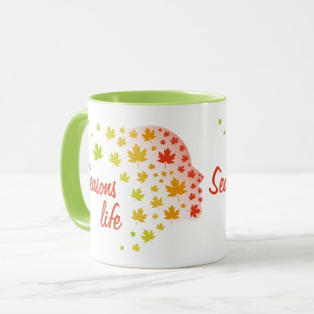 Taza Vida de las estaciones (Anverso izquierdo)