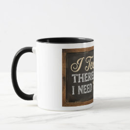 Taza Vida de maestro pizarra café