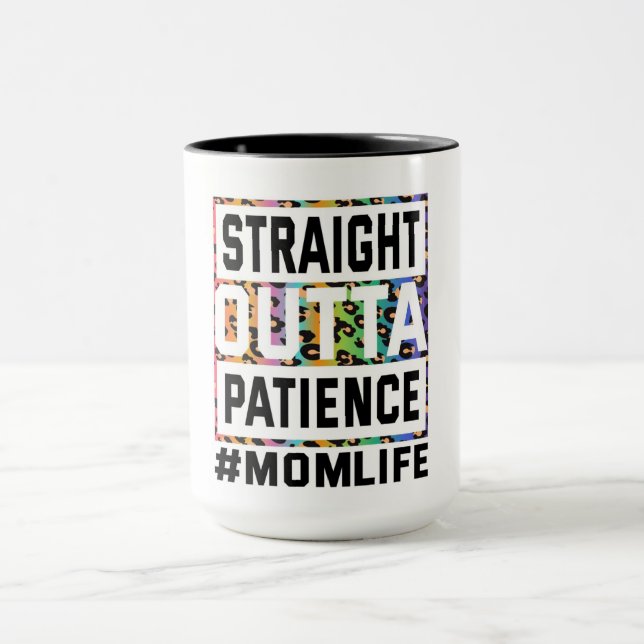 Taza Vida de mamá de paciente directo fuera (Centro)