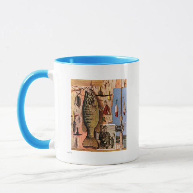 Taza Vida de pesca fija por John Atherton (Izquierda)