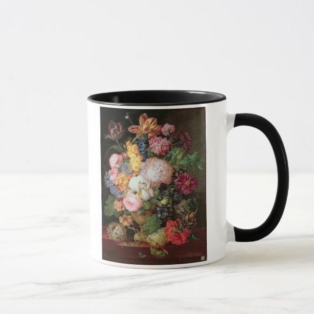Taza Vida de T30763 todavía A de las flores y de la (Derecha)