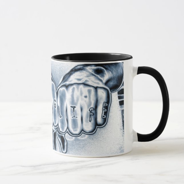 TAZA VIDA DEL GAMBERRO DE METTALIC (Derecha)