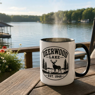 Taza Vida en el lago Deerwood 1946