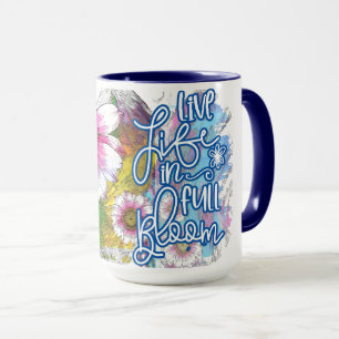 Taza Vida En Pleno Bloom