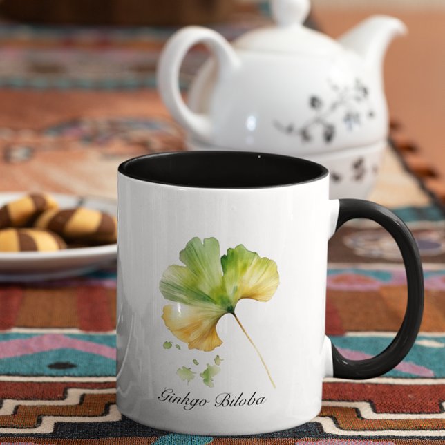 Taza Vida herbal: personalizable Ginkgo Biloba (Subido por el creador)
