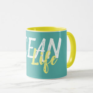 Taza vida marina brillante OCEAN