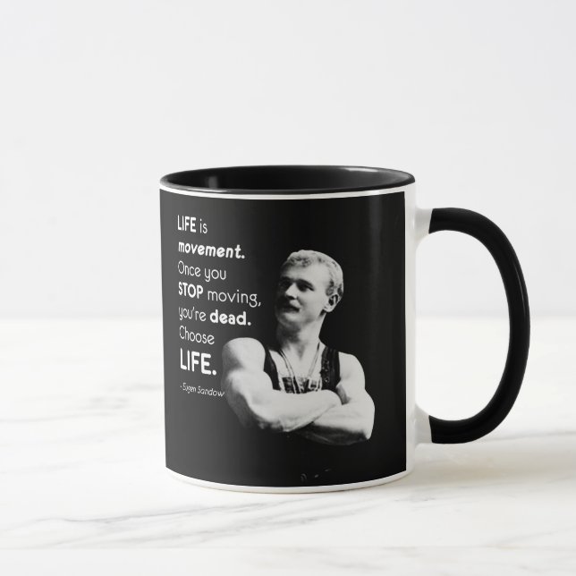 Taza Vida - Motivación para la construcción del cuerpo  (Derecha)