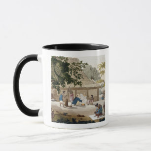 Taza Vida nacional en Kupang, Timor, platea 10 del 'Le