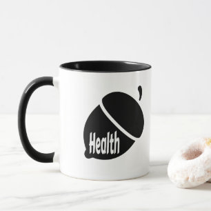 Taza Vida saludable para las nueces de la salud