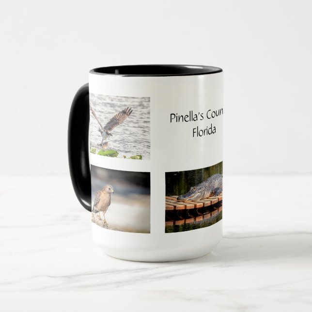 Taza Vida silvestre del condado de Pinella en Florida (Anverso izquierdo)