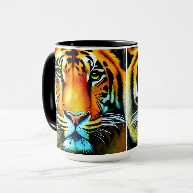 Taza Vida silvestre dimensional: Diseños animales 3D de (Anverso izquierdo)