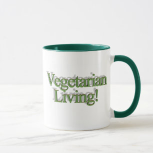 Taza ¡Vida vegetariana!