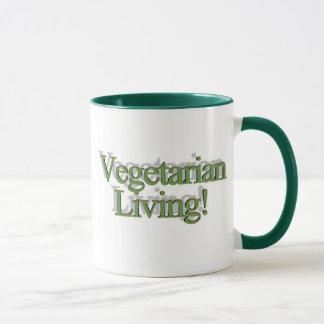 Taza ¡Vida vegetariana!
