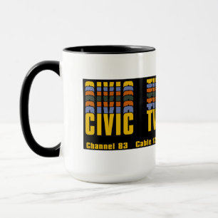 Taza Videódromo Civic TV Mug