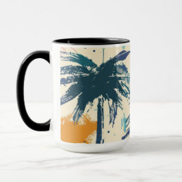 Taza Vidrio de agua de hoja de palma