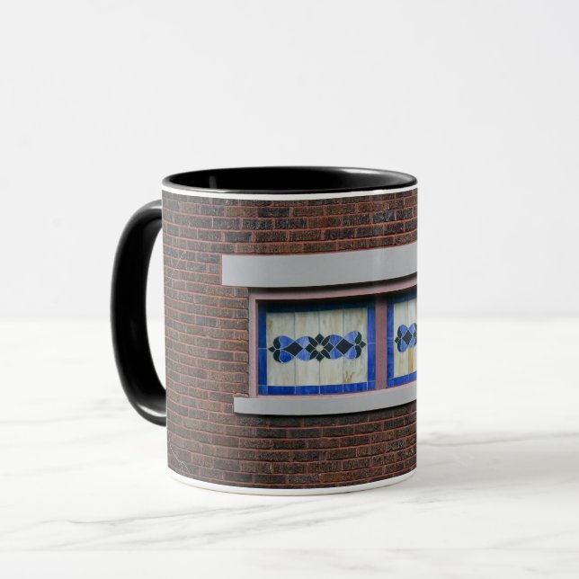 Taza Vidrio de colores (Anverso izquierdo)