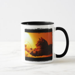 Taza Vidrio de Indigo