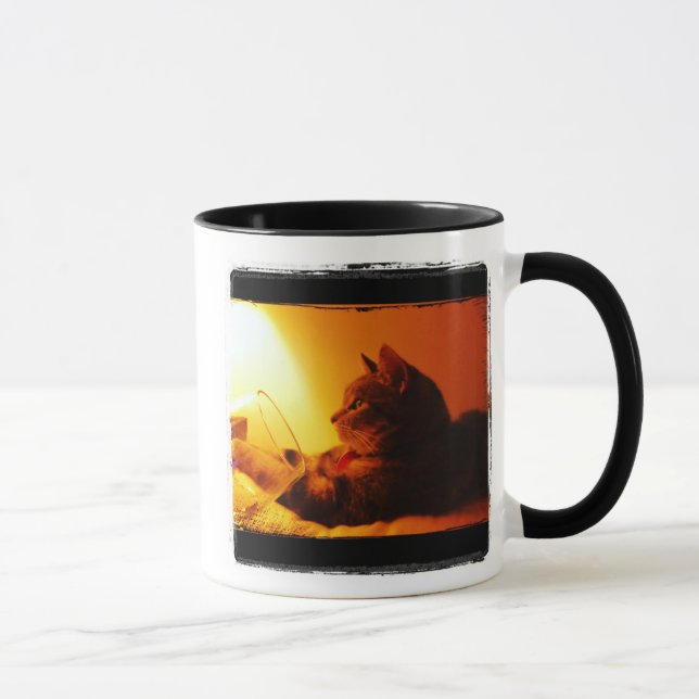 Taza Vidrio de Indigo (Derecha)