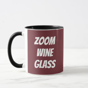 Taza Vidrio de zoom