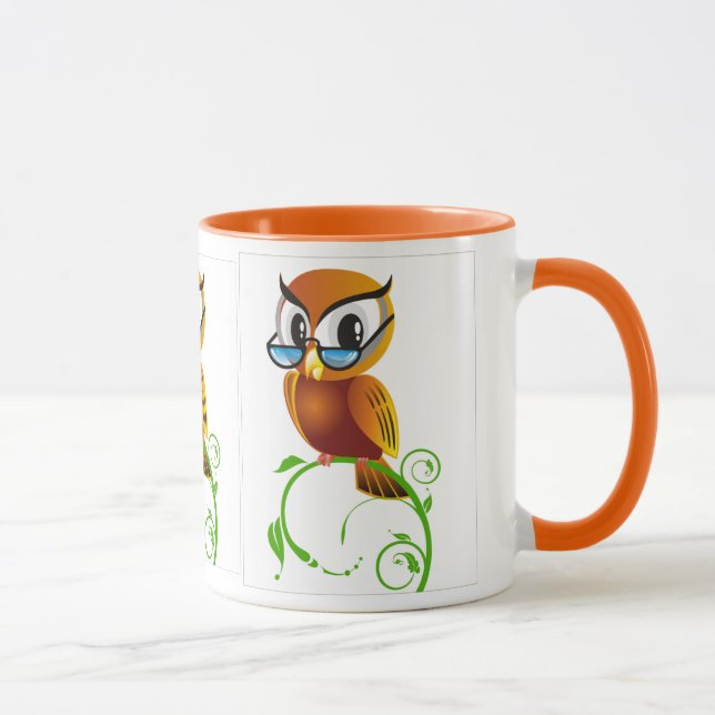 Taza Vidrios sabios del búho w (Derecha)