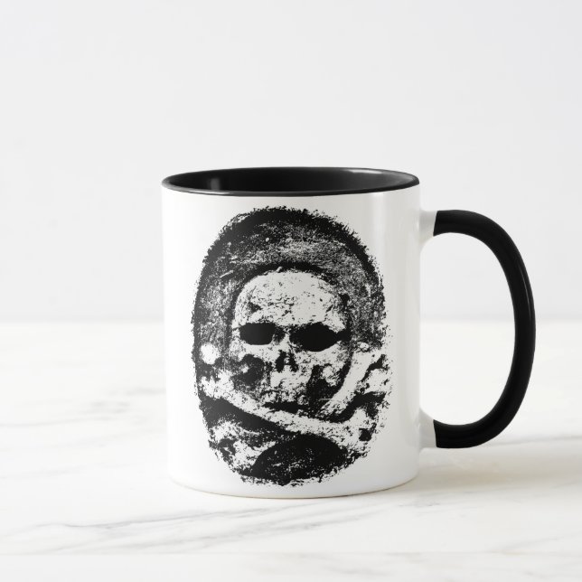 Taza vieja del cráneo (Derecha)