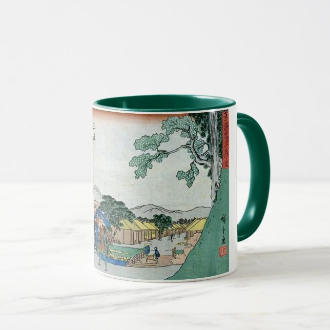 Taza Vieja tapadera japonesa de arte (Anverso derecho)