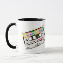Taza Viejo "año de nacimiento: mejor de" cinta cassette