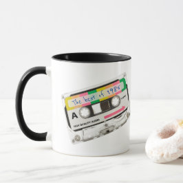 Taza Viejo "año de nacimiento: mejor de" cinta cassette