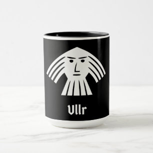 Taza Viejo dios de Viking de los nórdises de Ullr de l