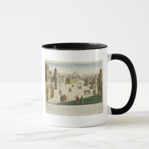 Taza Viejo y Nueva Deli (acuatinta)