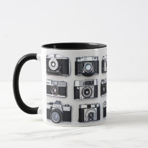 Taza Viejos regalos de coleccionista de cámaras para fo