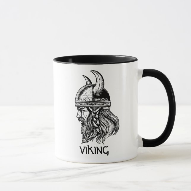 Taza Viendo con casco (Derecha)