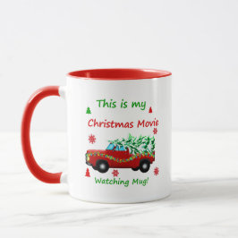 Taza Viendo películas de navidades