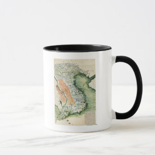 Taza Vietnam: Mapa PanorámicoVietnam