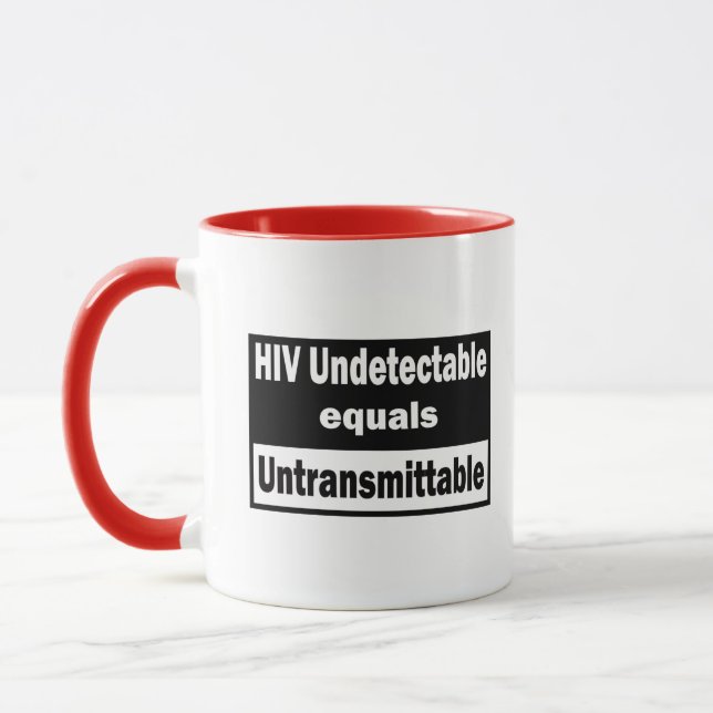 Taza VIH Indetectable es igual a VIH Intransmisible (Izquierda)