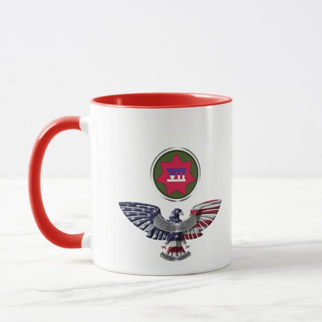 Taza VII Águila del Cuerpo Armado (Izquierda)