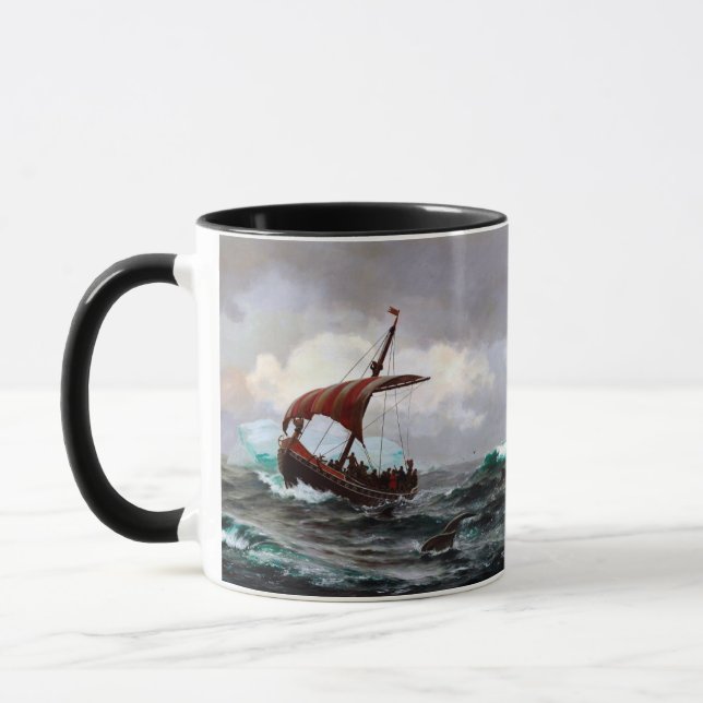 Taza Viking Summer Greenland Coast Circa Year 1000 (Izquierda)